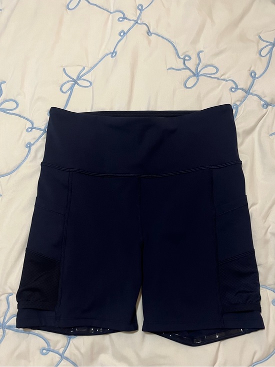 Athleta Pants - Athleta Ultimate Advantage Bike Shorts | Navy | Size Small